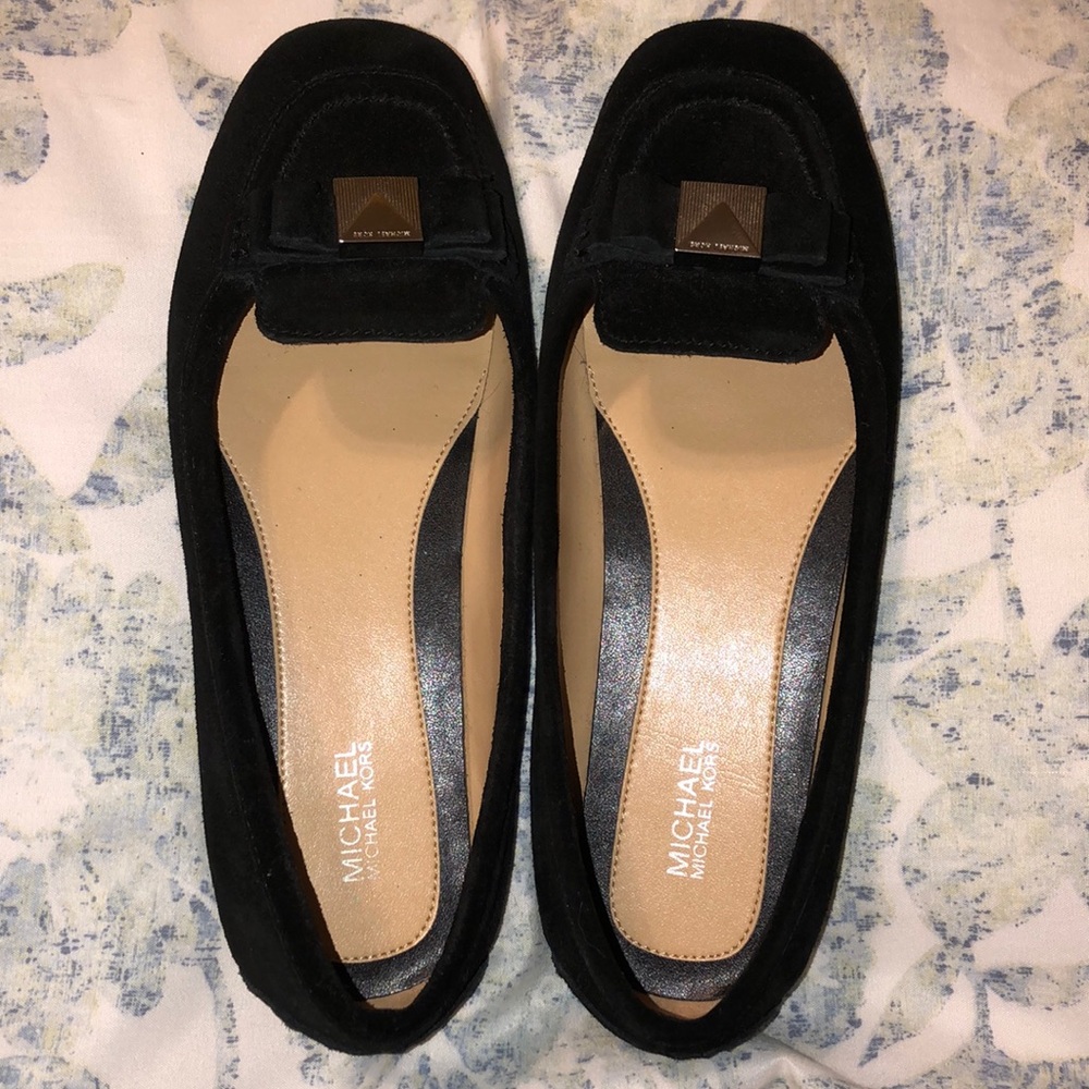 Michael Kors suede loafers/flats